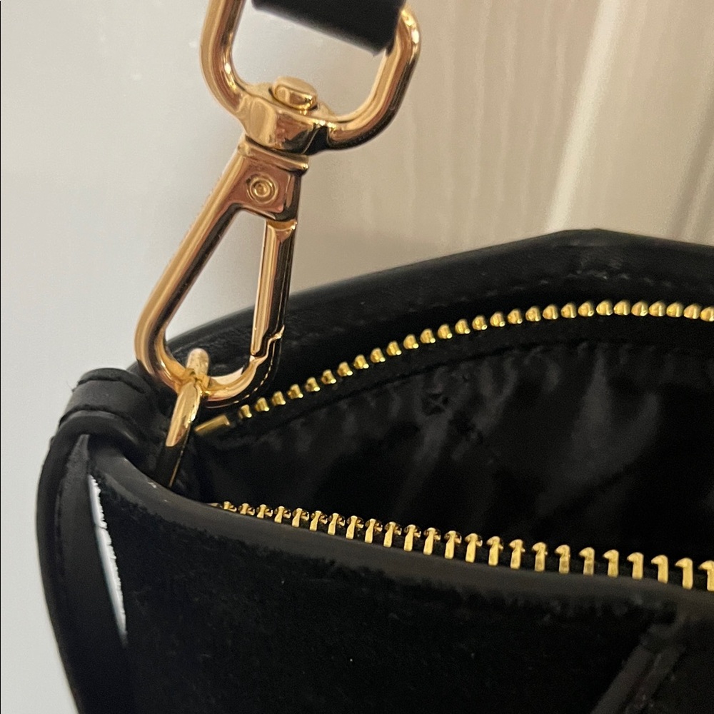 Michael Kors Black Satchel with Gold Accents - Picture 8 of 8